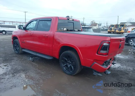 2021 Ram 1500 Laramie 4X4 5'7 Box из США, поврежденный, VIN 1C6SRFJT0MN657522